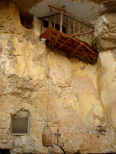 Реконструкция жилища монаха отшельника. Израиль (фото Лимарева в.Н.)