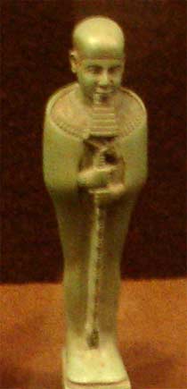 Статуя бога Пьаха. Египет. 6 век до н.э. Эрмитаж. Фото Лимарева В.Н. 